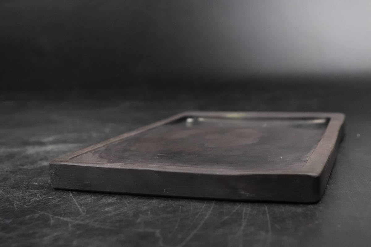 Amazon.co.jp: 【T276】中国美術書道具端渓老坑石紋端渓硯唐木箱 303